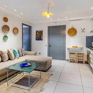 Appartement Lovely 2-bedroom With Ac-netflix-nespreso Maroc